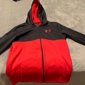 Red and Black Under Armour Jacket